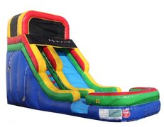 16ft Rainbow Slide WET 16ft Rainbow Slide WET