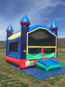 Bounce House - Castle red/blue/yellow Bounce House - Castle red/blue/yellow