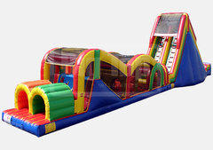 Backyard Obstacle Course w/slide Backyard Obstacle Course w/slide